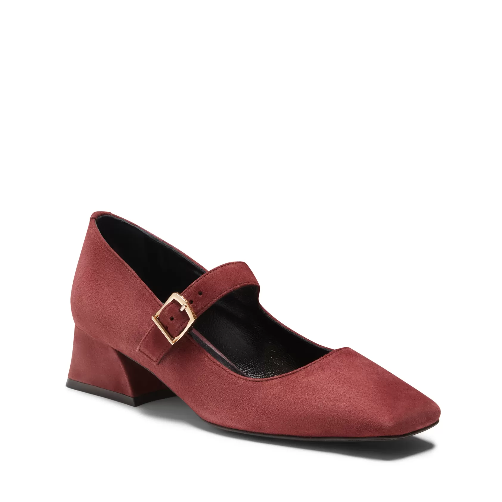 Fratelli Rossetti Grape-coloured suede pump | Uva Clearance